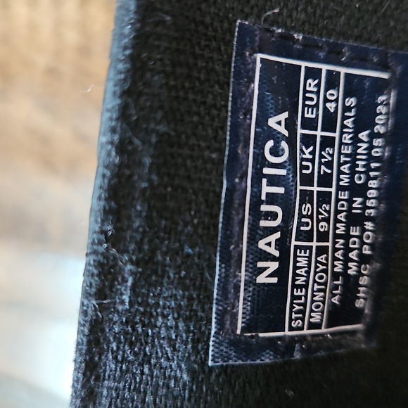 Nautica Women's Slip On Vegan Leather Woven Flats. - Picture 3 of 7